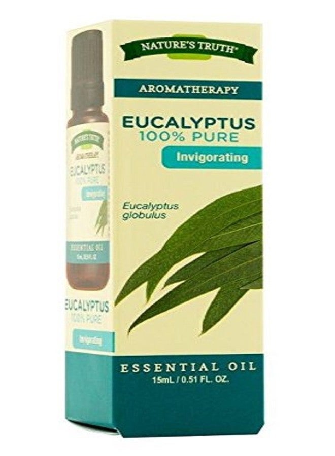 Nature's Truth Aromatherapy 100% Pure Essential Oil, Eucalyptus 0.51 oz (Pack of 3)