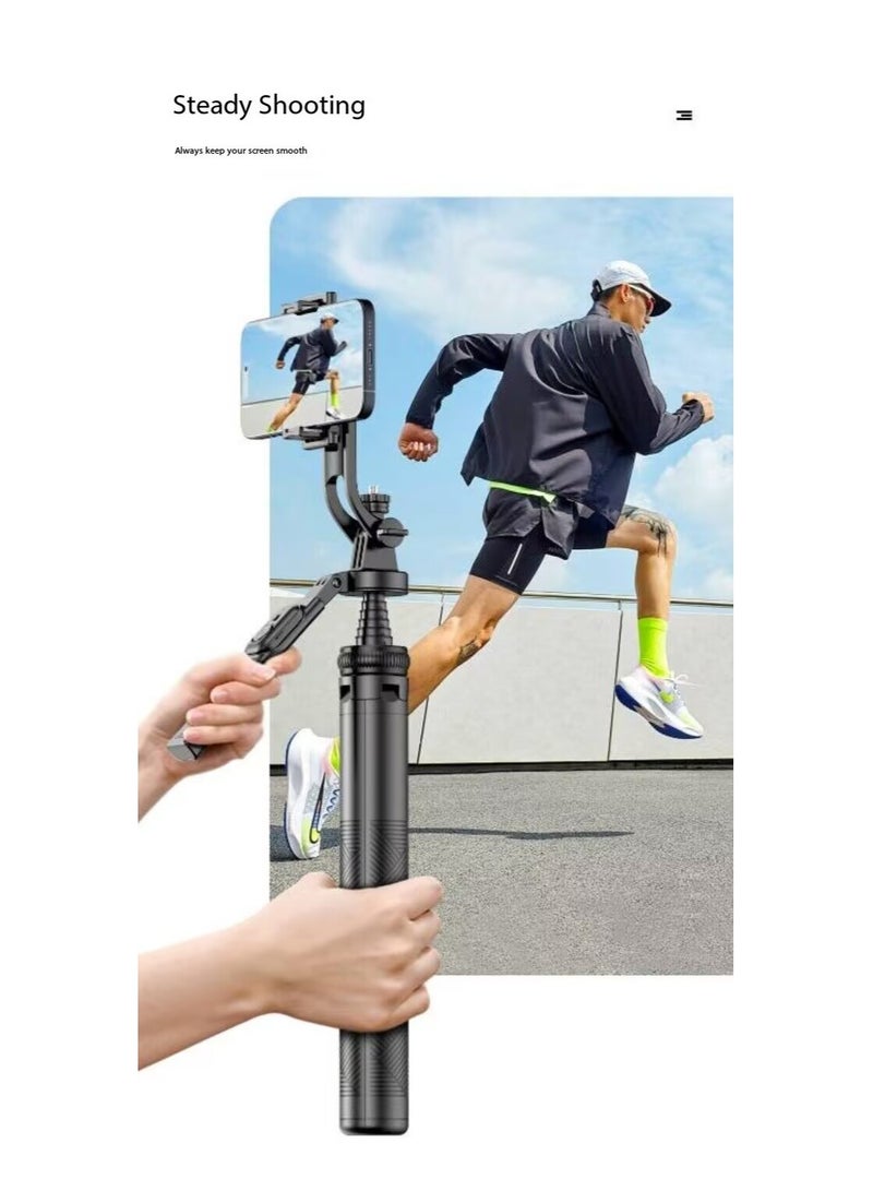 Multifunctional 78.7-inch (About 200cm) Selfie Stick Tripod, with Bluetooth Wireless Remote Control, Portable and Retractable, Compatible with All Kinds of Mobile Phones and Cameras (1/4-inch nut)  - Image 5