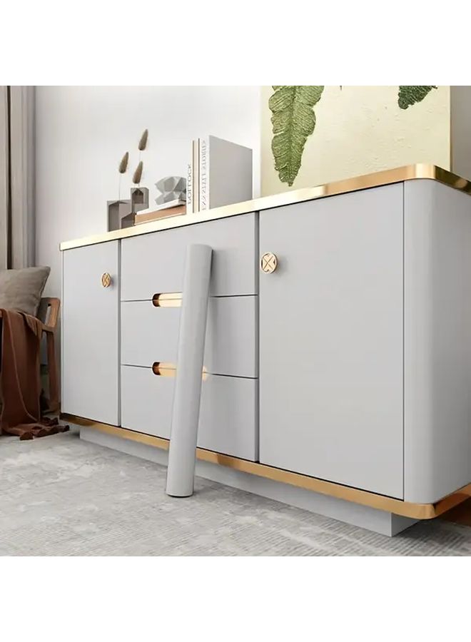 Matte Dark Gray Self Adhesive Wallpaper Peel and Stick Waterproof Easy Clean Kitchen Cabinet DIY - Image 1