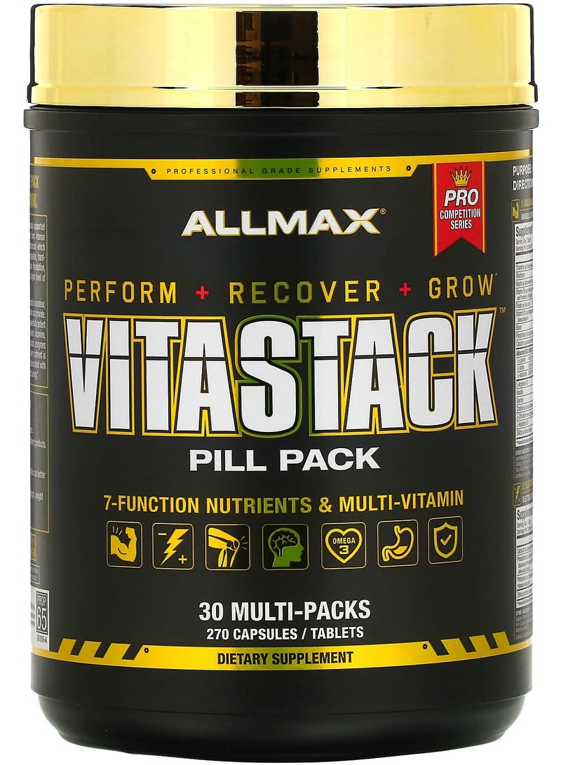 Allmax Vitastack, Pill Pack, 30 Multi-Packs
