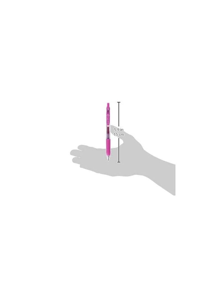 Zebra Pen Zebra Sarasa Clip Pen 0.5 mm in Magenta (JJ15-MZ) - Image 2