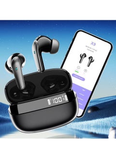 G-Tab Gtab X9 TWS Earphone With HD LED Display Hifi Sound Quality and Smart Touch Compatible With Android Mobiles and Tablets  - Image 2