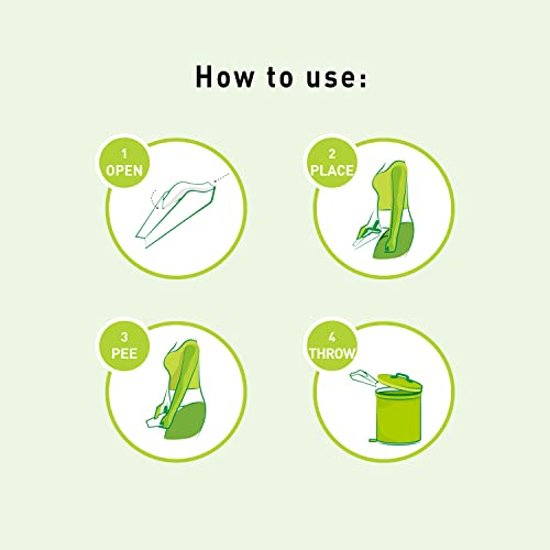 PEE BUDDY PeeBuddy 10 Funnels Female Urination Device | No Mess Disposable Urinal Funnel|Travel, Camping, Hiking, Festivals, and Outdoor Activities | Paper Based Stand and Pee Funnel for Women, Girls - Image 4