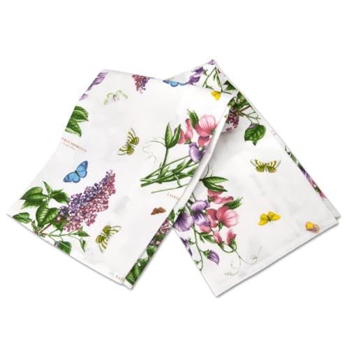 Pimpernel Botanic Garden Cotton Tea Towel - Quick-Drying Absorbent Dish Towel with Botanical Floral Design, Multi-Purpose Kitchen Towel - Machine-Washable Towels (18" x 29") - Image 1