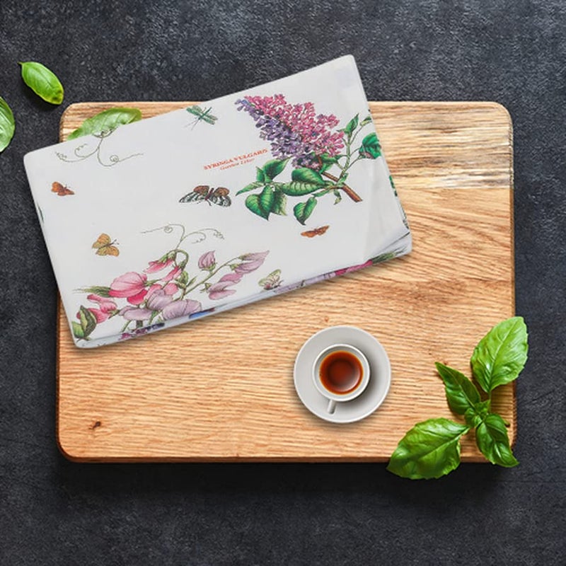 Pimpernel Botanic Garden Cotton Tea Towel - Quick-Drying Absorbent Dish Towel with Botanical Floral Design, Multi-Purpose Kitchen Towel - Machine-Washable Towels (18" x 29") - Image 5