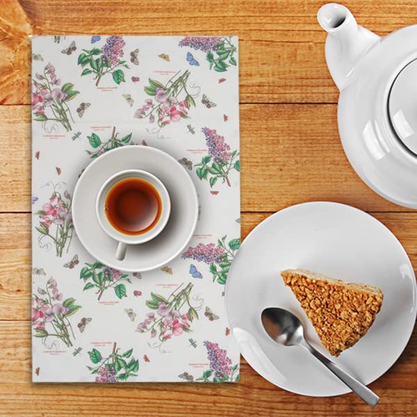 Pimpernel Botanic Garden Cotton Tea Towel - Quick-Drying Absorbent Dish Towel with Botanical Floral Design, Multi-Purpose Kitchen Towel - Machine-Washable Towels (18" x 29") - Image 3