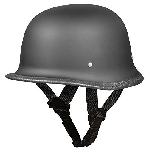 Daytona Helmets Daytona Half Shell German Motorcycle Helmets, DOT Approved for Superior Safety and Style – Comfortable, Durable, and Perfect for Riders Who Want a Retro Look with Modern Protection Standards - Image 1