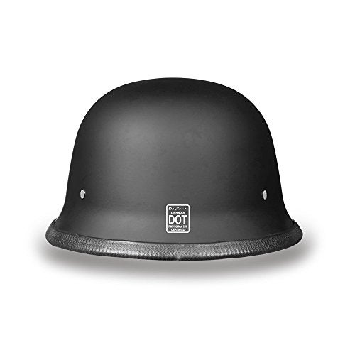 Daytona Helmets Daytona Half Shell German Motorcycle Helmets, DOT Approved for Superior Safety and Style – Comfortable, Durable, and Perfect for Riders Who Want a Retro Look with Modern Protection Standards - Image 3