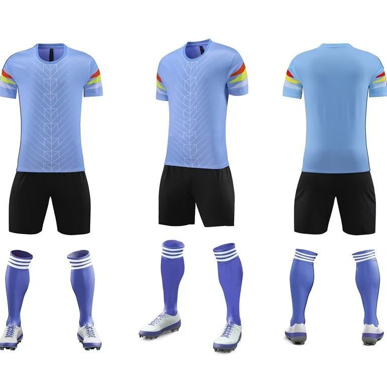Speed Football Competition Clothing Short Sleeve Adult Children'S Jersey Suit Summer Breathable Training Clothing Team Equipment - Image 4