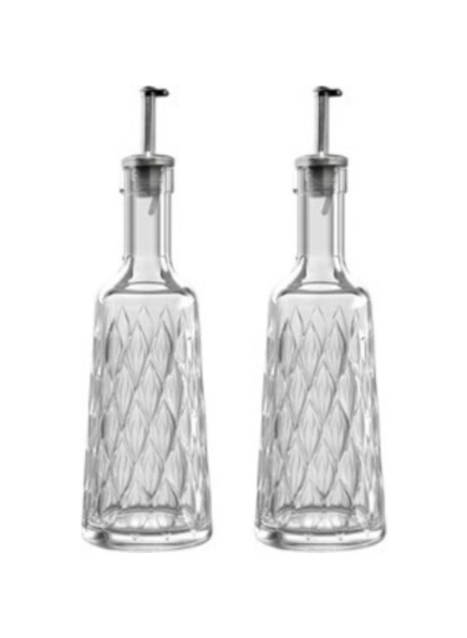 Paşabahçe طقم زجاجات توزيع زيت وخل باساباخه 380 مل - 2 قطعة - Image 2