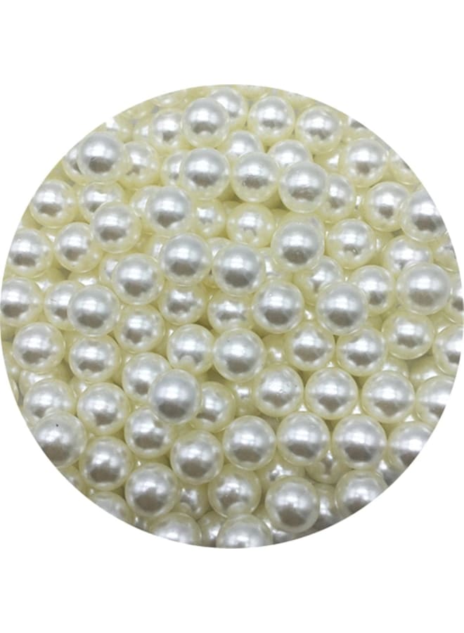 4/6/8/10mm No Holes Acrylic Beads Spacer Imitation Beads Loose Round Beads For Jewelry Making DIY Garment Beads Beads-25.8mm 50 Pieces - Image 4