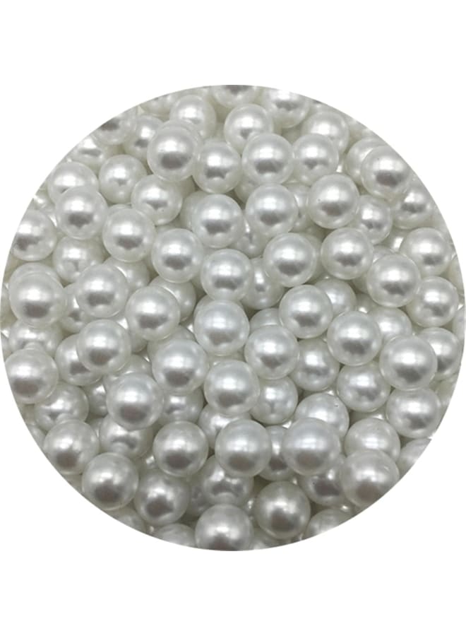 4/6/8/10mm No Holes Acrylic Beads Spacer Imitation Beads Loose Round Beads For Jewelry Making DIY Garment Beads Beads-25.8mm 50 Pieces - Image 3