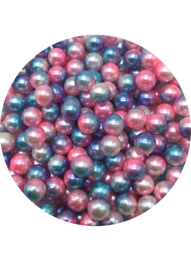 4/6/8/10mm No Holes Acrylic Beads Spacer Imitation Beads Loose Round Beads For Jewelry Making DIY Garment Beads Beads-25.8mm 50 Pieces - Image 1