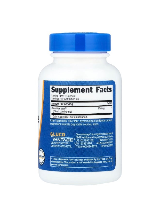 Nutricost, Dihydroberberine, 100 mg , 60 Capsules - Image 2