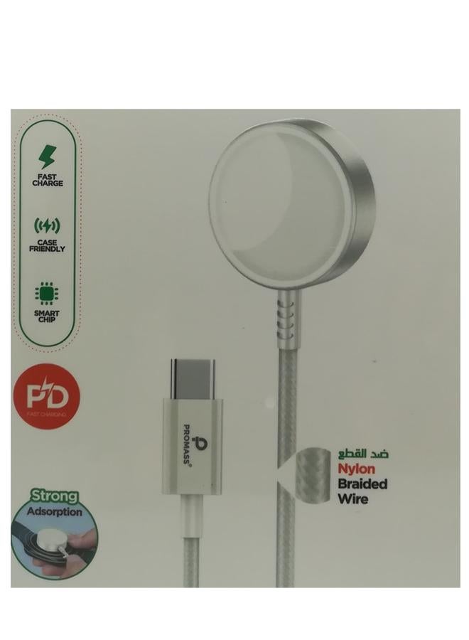 PROMASS Original Magnetic Charger for the Original Apple Watch Ultra Smart Watch Only a Type-C port With a Nti-Cut Nylon Cable - Image 1