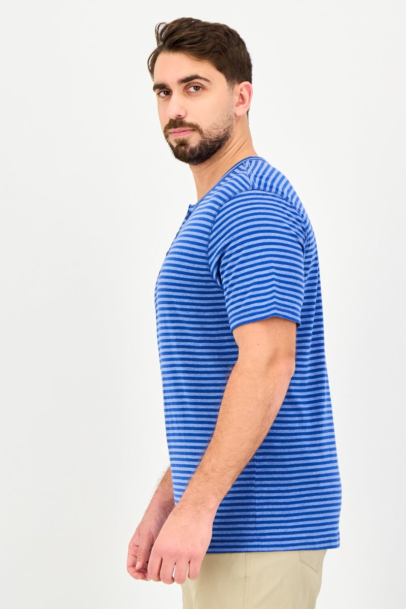 Project Essentials Men Crew Neck Plain Short Sleeve T-Shirt, Multicolor - Image 3