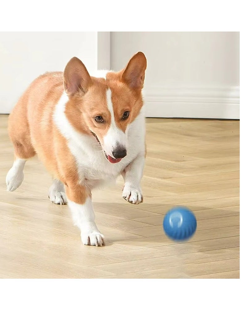 EzzySo - Dog Toys Intelligent Gravity Jump Ball Rechargeable Bite-Resistant Rolling Ball Cat And Dog Chase Interactive Pet Toys - Image 1