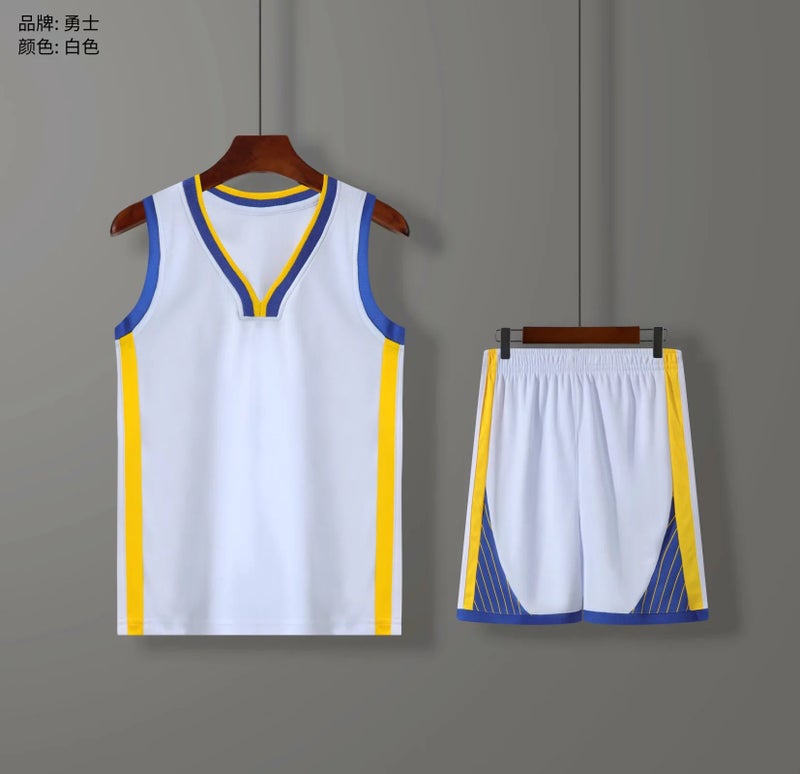 Fake Two-Piece Basketball Suit Baby Toddler Version Class Suit Short-Sleeved Basketball Suit Children'S Jersey Printable - Image 1
