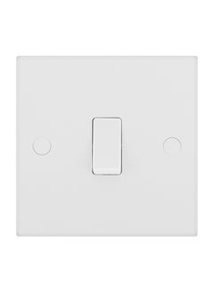 BG BG Nexus 10 Amp 10AX Single 1 Way Plate Switches Square Edge  - Image 1