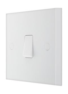 BG BG Nexus 10 Amp 10AX Single 1 Way Plate Switches Square Edge  - Image 2