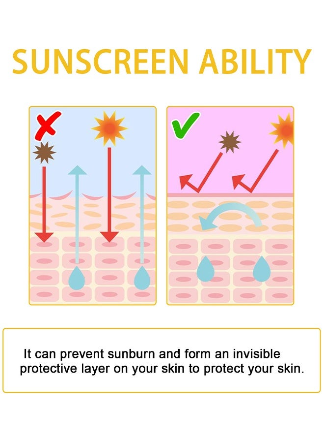 EELHOE Sheer Mineral Sunscreen Stick - No White Cast, Strong UV Protection, portable sunscreen, Non-Toxic sunstick, Perfect for Outdoor activities - Image 5