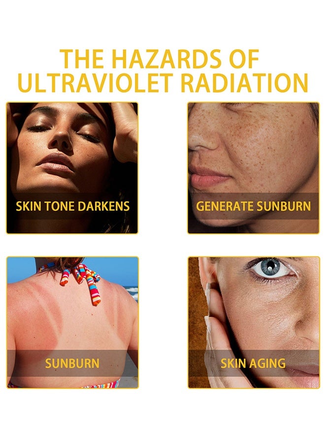 EELHOE Sheer Mineral Sunscreen Stick - No White Cast, Strong UV Protection, portable sunscreen, Non-Toxic sunstick, Perfect for Outdoor activities - Image 3