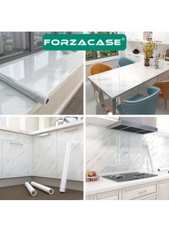 Marble Patterned White Foil Coating 5 Meters Countertop Cabinet Kitchen Paper Adhesive - FC736 - pzsku/Z2C9425CF976A5032A5CFZ/45/_/1737454884/5acf60bc-2548-459a-a768-9c9408be7af8