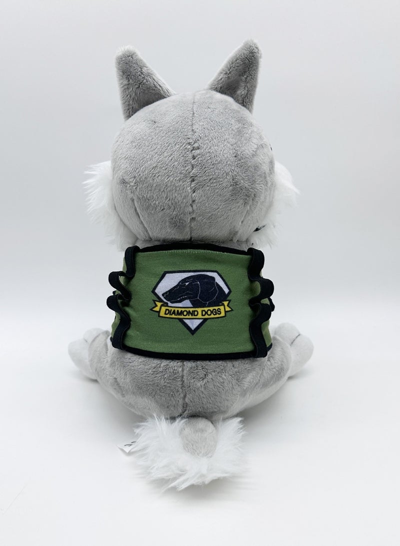 Metal Gear Solid Delta Snake Eater Character Plush Doll. Made of short plush fabric, it has a soft touch. Filled with thick and full PP cotton, it highly restores the game character  - Image 2