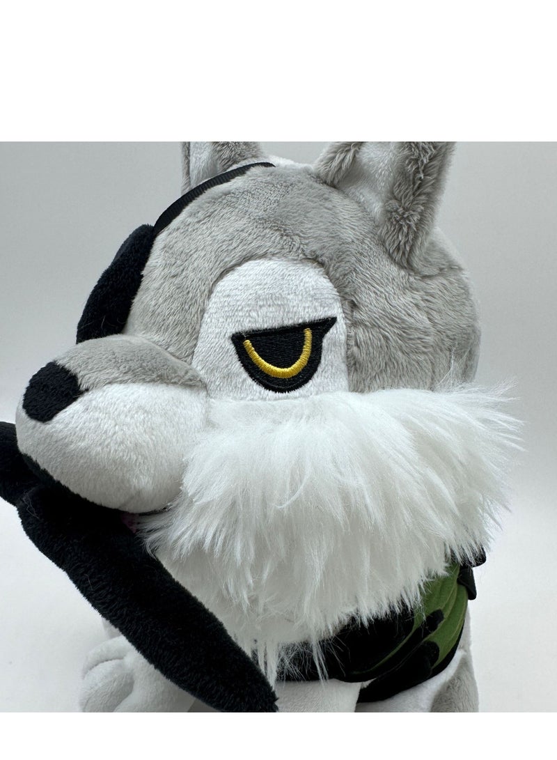 Metal Gear Solid Delta Snake Eater Character Plush Doll. Made of short plush fabric, it has a soft touch. Filled with thick and full PP cotton, it highly restores the game character  - Image 3