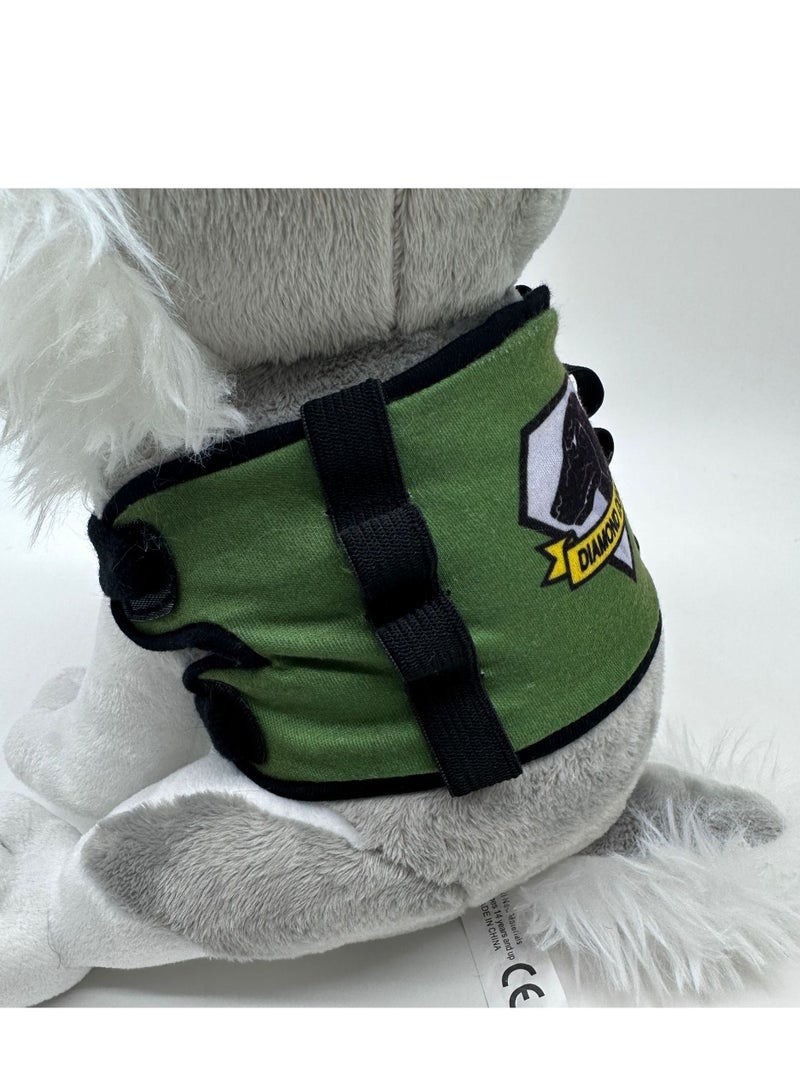 Metal Gear Solid Delta Snake Eater Character Plush Doll. Made of short plush fabric, it has a soft touch. Filled with thick and full PP cotton, it highly restores the game character  - Image 4