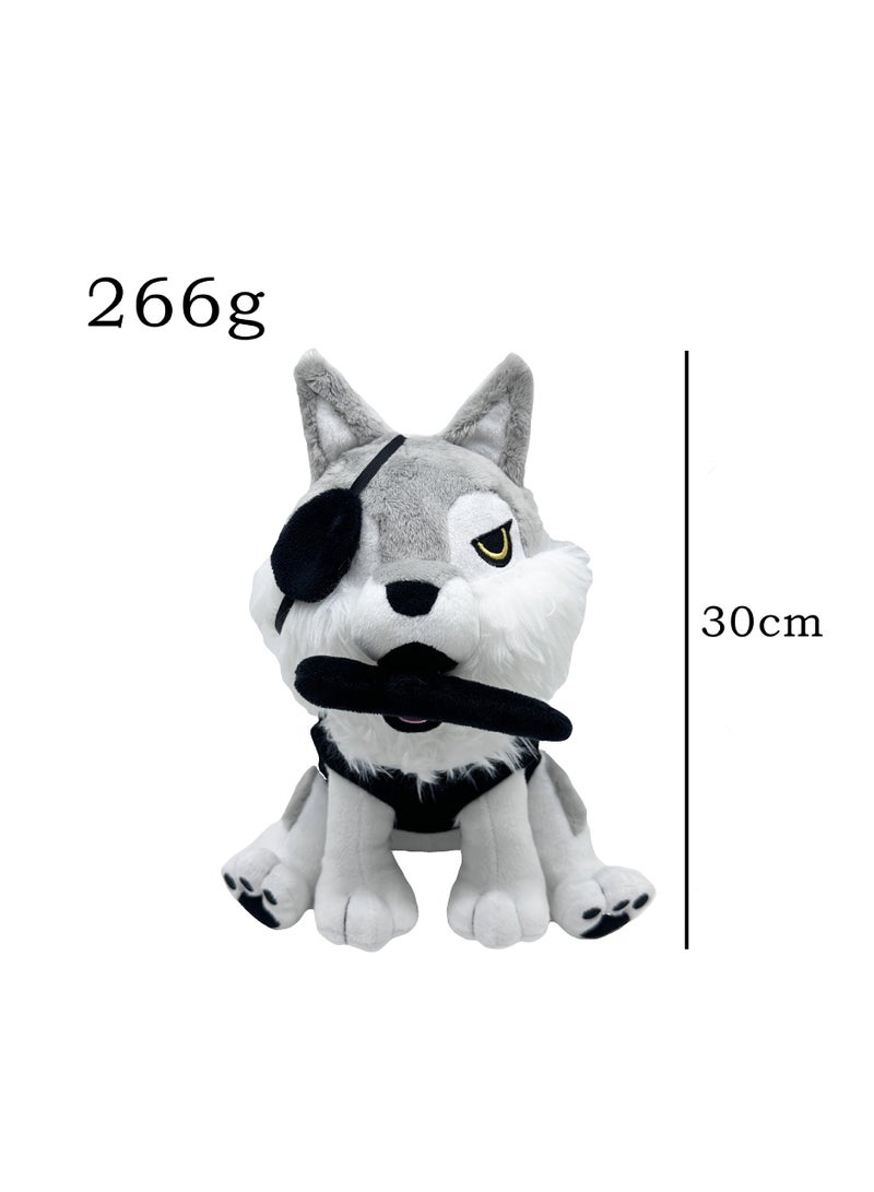 Metal Gear Solid Delta Snake Eater Character Plush Doll. Made of short plush fabric, it has a soft touch. Filled with thick and full PP cotton, it highly restores the game character  - Image 5