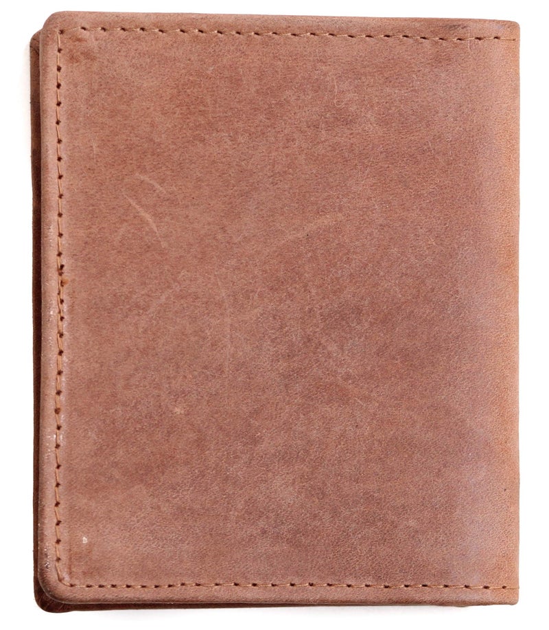 Husk N Hoof RFID Protected Leather Credit Card Holder Wallet for Man Women | Card Holder for Men Woman | Hunter Brown - Image 4