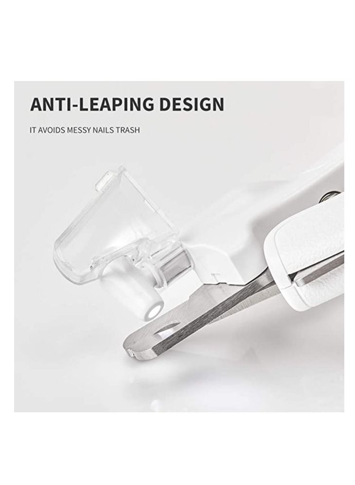 Dubkart Dogs Cat Nail Clippers with Light and File, Bloodline Safety Guard to Avoid Over-Cutting Pets Clippers, Professional Claw Trimmer for Cats and Dogs - Image 2