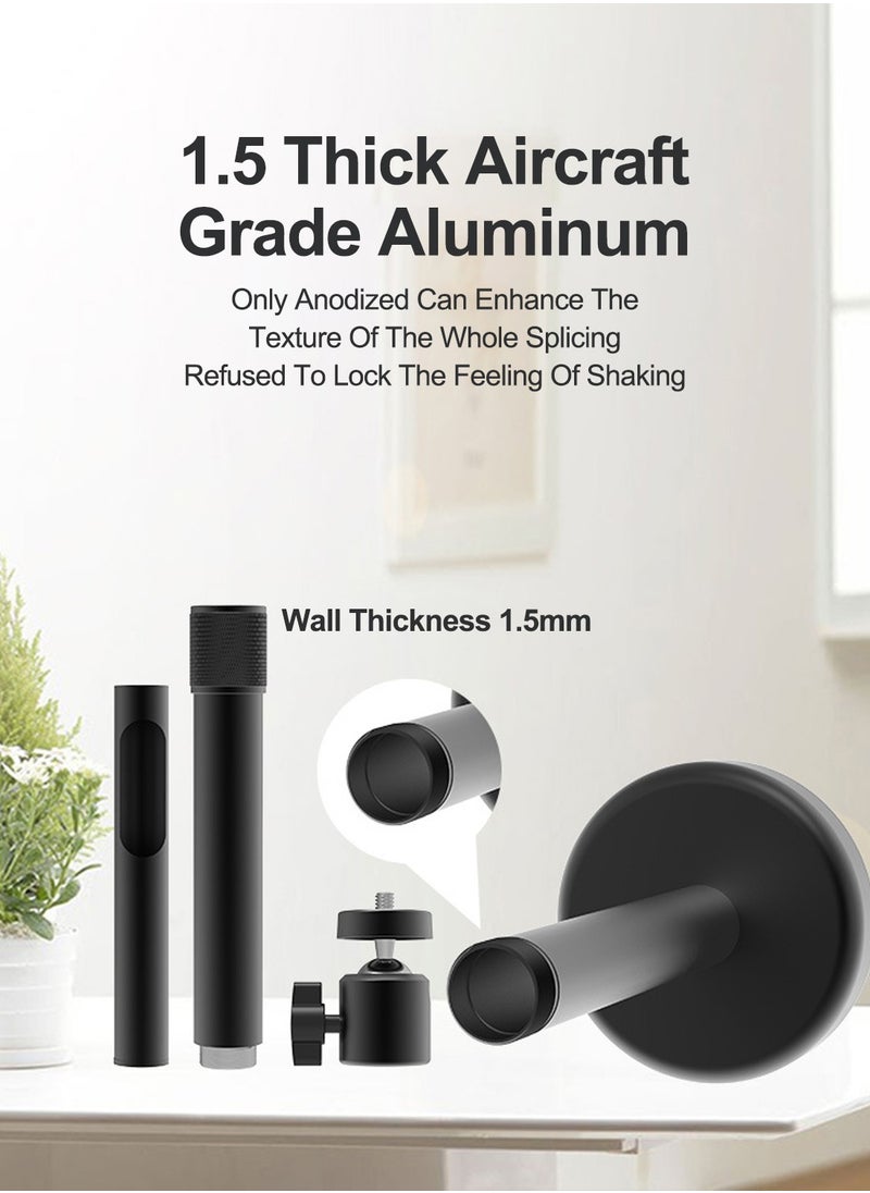 Fh Aluminum Alloy Retractable Projector Mount with 360° Gimbal, Load-Bearing 5kg Suitable for Hanging and Wall Hanging  - Image 5
