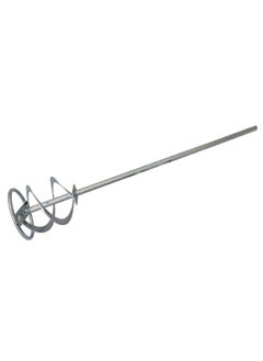 Inditrust Inditrust new mini paint mixer rod Suitable for Drilling Machine and hammers 15x 3 Steel Silver  - Image 1