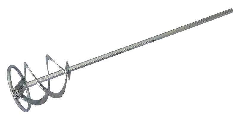 Inditrust Inditrust new mini paint mixer rod Suitable for Drilling Machine and hammers 15x 3 Steel Silver  - Image 1