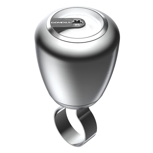 Gomexus Boat Steering Wheel Knob,316 Stainless Steel Suicide Wheel Knob Spinner,Universal Fit for Tractors,Trucks,Mowers - Image 1
