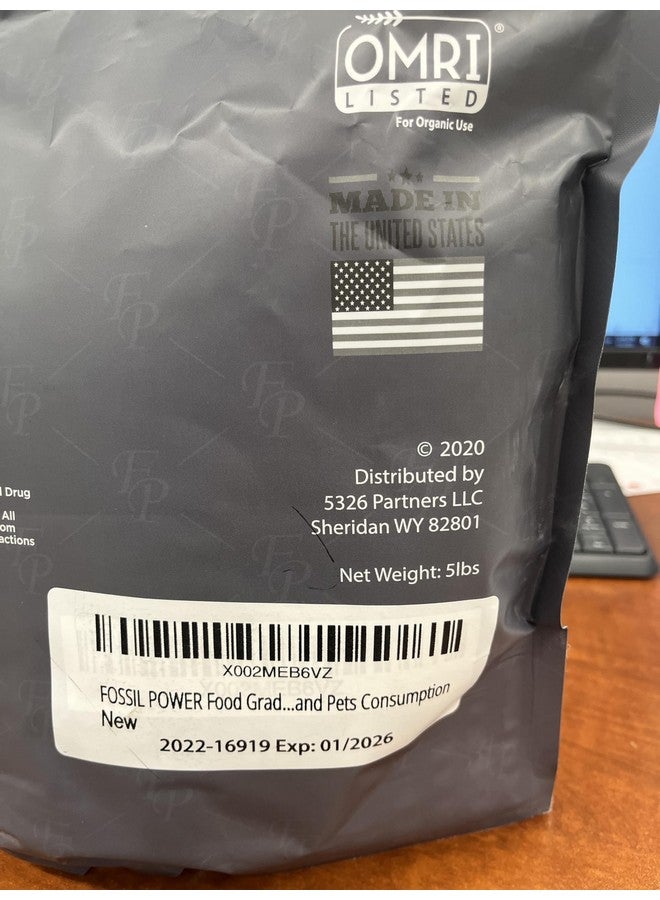 فوسيل مسحوق التراب الدياتومي - 5 رطل - مسحوق طبيعي متعدد الأغراض للاستخدام في المنزل والحديقة والحيوانات الأليفة - مضاد للحشرات غير سام، وممتص للروائح، وأكثر من ذلك - آمن على البشر والحيوانات الأليفة - Image 5