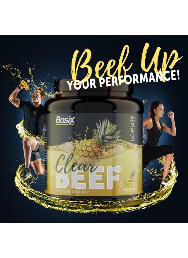 Basix Clear Beef Pro Iso Pineapple 2Lb  - Image 5