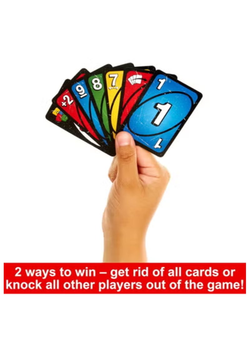 UNO Show 'Em No Mercy, Kids, Adults, Family Night, 2-10 Players | Iconic Characters, Engaging Gameplay, Develop Strategies & Skills Bundle (168 Cards) - Image 2