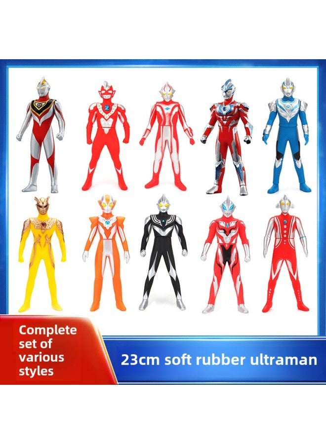23cm Soft Glue Altman Suit Boys Birthday Gift Obdiga Jade Movable Toys Wholesale-Color:93. Teliga Air Shape