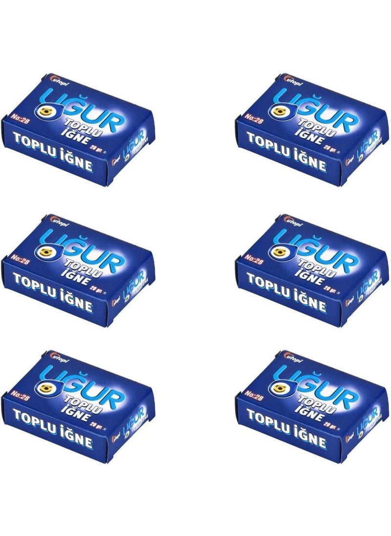 Brons Uğur Pin 28 mm 20 gr 6 Boxes 