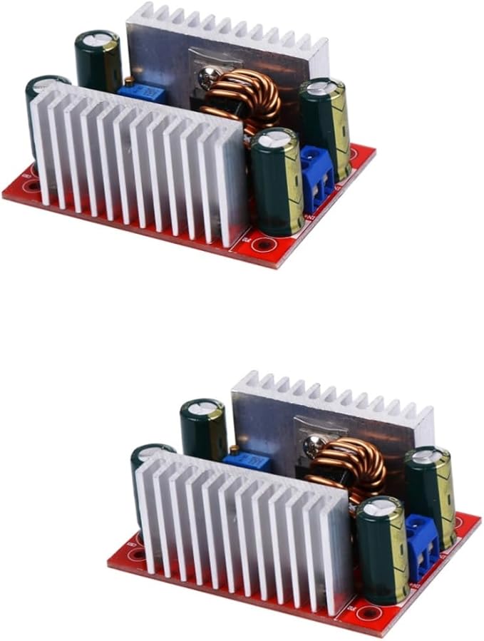 2pcs DC DC Boost Converter Module Constant Voltage Power Supply Efficient Heat Dissipation for LED Lighting - Image 1