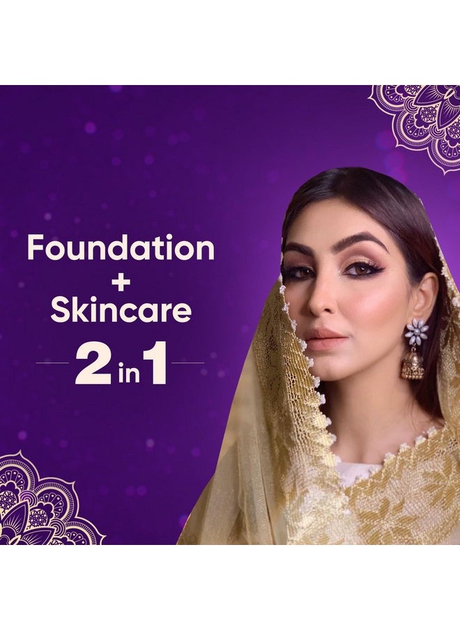 Rania Rania CC Cream SPF50PA++IR with Vitamin C,24K Gold|Tinted moisturizer|Foundation & skincare|Lightweight|9-5 long lasting |Natural makeup look,25g  - Image 3
