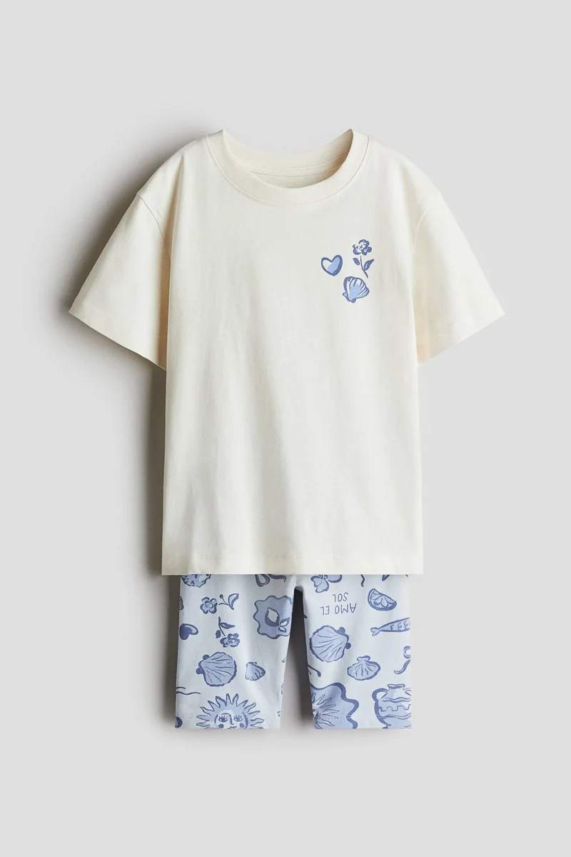 H&M 2-piece printed set