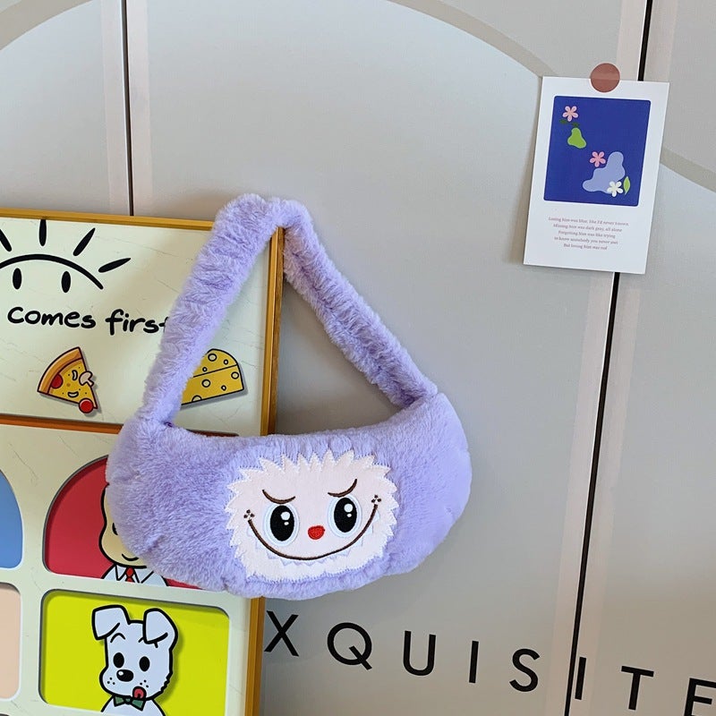 New Elf Rab Cloth Creative Plush Handbag Bubble Mart Cartoon Portable Storage Bag - Image 1