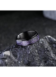 Mens Spinner 8Mm Stainless Steel Ring Anxiety Fidget Ring Black Celtic Dragon Purple Carbon Fiber Inlay Fidget Wedding Ring 7 - pzsku/Z2C94CA4EDECFB8A4ED24Z/45/_/1687933754/b6380f28-d908-424f-b098-b3227ab60c4d