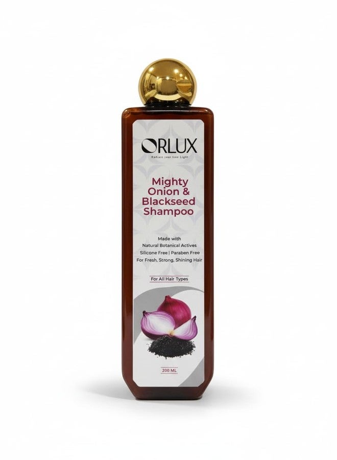 Mighty Onion & Blackseed Shampoo | Gentle Hair Cleansing Formula | 200 ml - Image 1