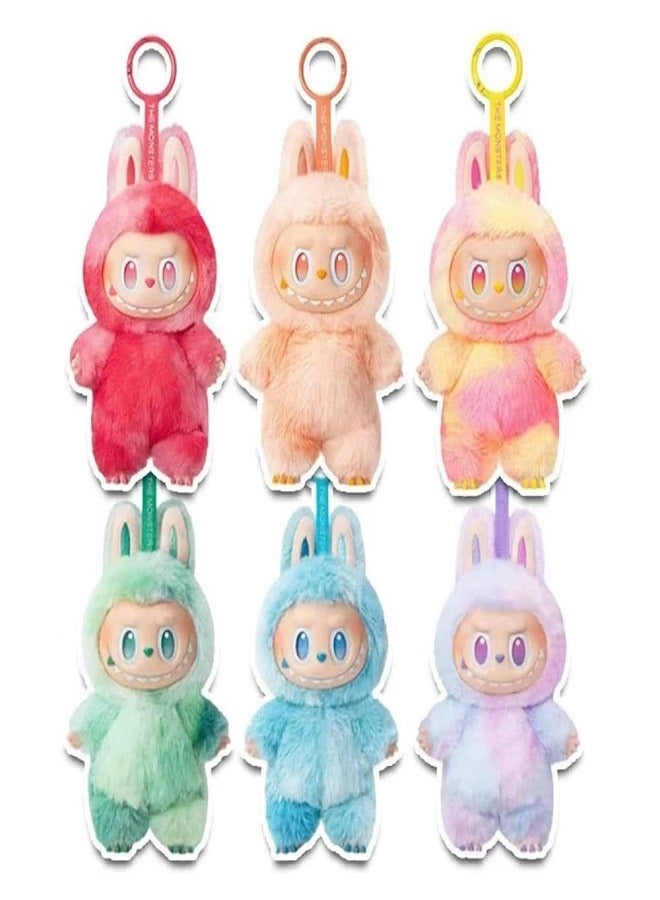 Labubu, The Mighty Monsters Energy Series - Blind Box with Stuffed Vinyl Necklace, Blind Box Characters, Action Figures with Random Design, Collectible Toys
