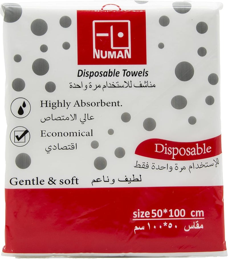NUMAN Anemone 50 Count Disposable Towels 100 by 50 Count - Image 3
